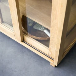 Adel - Armoire De Rangement En Chêne Massif -Homezia Soldes Boutique 1200 1200 armoire de rangement en chene massif adel 6