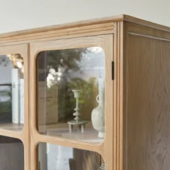 Marthe - Armoire De Rangement En Chêne Massif -Homezia Soldes Boutique 1200 1200 armoire de rangement en chene massif marthe 7