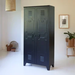 Industriel - Armoire De Rangement En Métal -Homezia Soldes Boutique 1200 1200 armoire de rangement en metal industriel 3