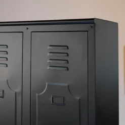 Industriel - Armoire De Rangement En Métal -Homezia Soldes Boutique 1200 1200 armoire de rangement en metal industriel 4