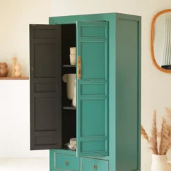 Suï - Armoire De Rangement En Pin -Homezia Soldes Boutique 1200 1200 armoire de rangement en pin sui 5