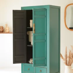 Suï - Armoire De Rangement En Pin -Homezia Soldes Boutique 1200 1200 armoire de rangement en pin sui 6