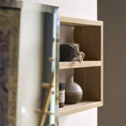 Typo - Armoire De Toilette En Teck Massif -Homezia Soldes Boutique 1200 1200 armoire de toilette en teck massif typo 5