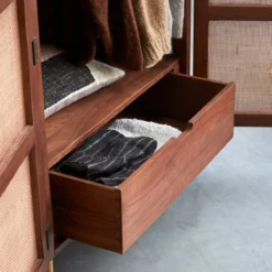 Lisbeth - Armoire En Orme Et Cannage 9 Lisbeth - Armoire En Orme Et Cannage -Homezia Soldes Boutique 1200 1200 armoire en orme et cannage lisbeth 3