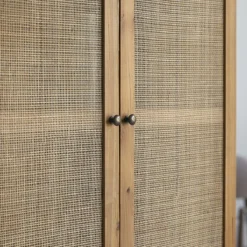 Ninon - Armoire En Pin Et Cannage 10 Ninon - Armoire En Pin Et Cannage -Homezia Soldes Boutique 1200 1200 armoire en pin et cannage ninon 4