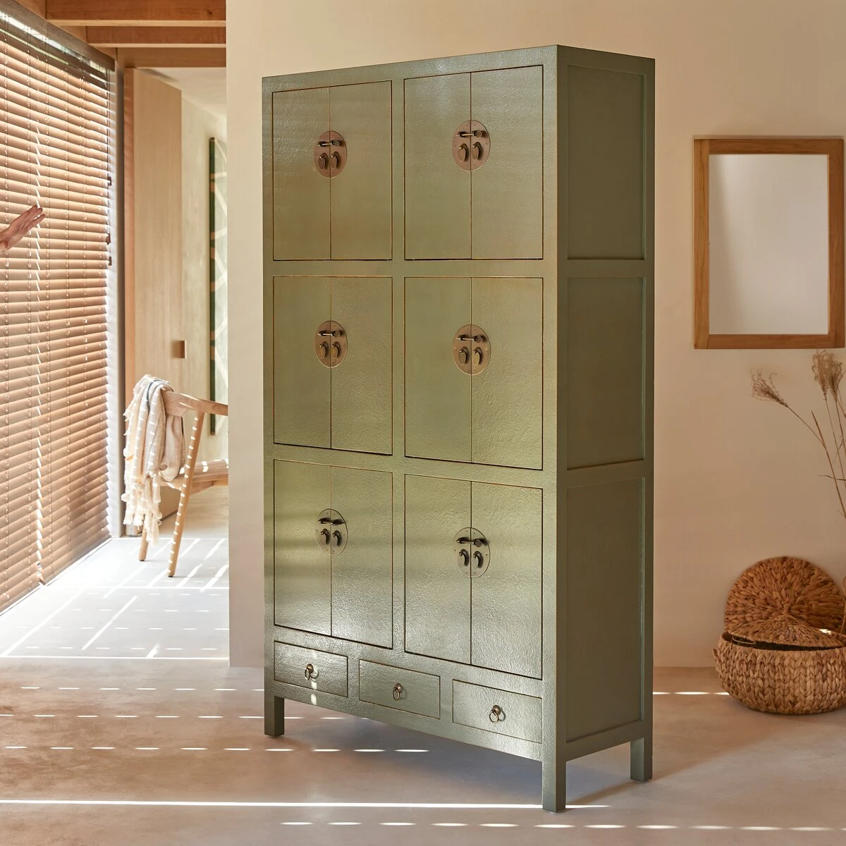 Qing - Armoire En Pin 3 Qing - Armoire En Pin – Image 3