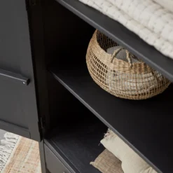 Thaki Black - Armoire En Pin Massif -Homezia Soldes Boutique 1200 1200 armoire en pin thaki black 5