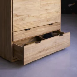 Senson - Armoire En Teck Massif -Homezia Soldes Boutique 1200 1200 armoire en teck massif senson 4