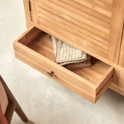 Suzette - Armoire En Teck Massif -Homezia Soldes Boutique 1200 1200 armoire en teck massif suzette 2