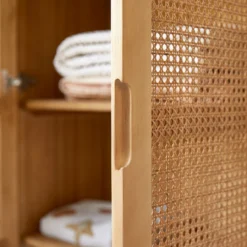 Luis - Armoire Enfant En Orme Massif Et Cannage -Homezia Soldes Boutique 1200 1200 armoire enfant en orme massif et cannage luis 6