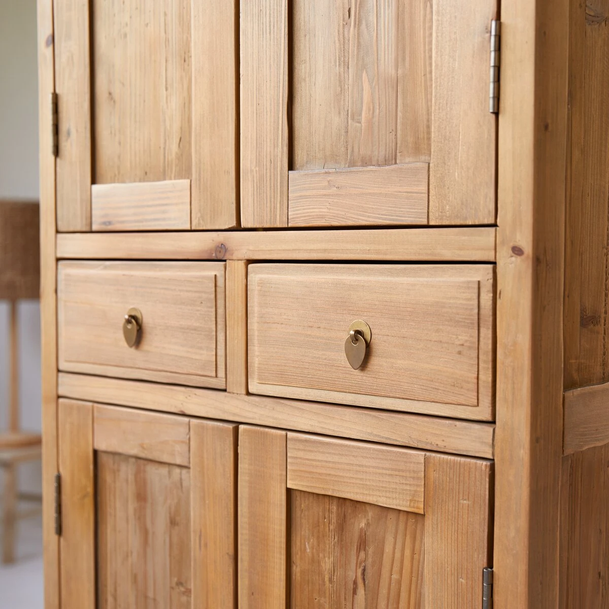 Yuki - Armoire Enfant En Pin Massif Recyclé Naturel 5 Yuki - Armoire Enfant En Pin Massif Recyclé Naturel – Image 5