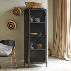 Alma - Armoire Grillagée En Métal -Homezia Soldes Boutique 1200 1200 armoire grillagee en metal alma 3