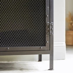 Alma - Armoire Grillagée En Métal -Homezia Soldes Boutique 1200 1200 armoire grillagee en metal alma 5