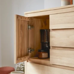 Paulo - Bahut En Teck Massif 80 Cm -Homezia Soldes Boutique 1200 1200 bahut en teck massif paulo 80 cm 4