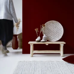 Kilim - Banc Déco En Teck Massif