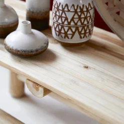 Kilim - Banc Déco En Teck Massif -Homezia Soldes Boutique 1200 1200 banc deco en teck massif kilim 4