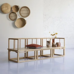 Bao - Banquette En Chêne Massif -Homezia Soldes Boutique 1200 1200 banquette en chene massif bao 3