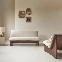 Folk - Banquette En Mindi Massif Et Tissu écru 2 Places 13 Folk - Banquette En Mindi Massif Et Tissu écru 2 Places -Homezia Soldes Boutique 1200 1200 banquette en mindi massif et tissu ecru 2 places folk 4