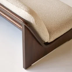 Folk - Banquette En Mindi Massif Et Tissu écru 2 Places 14 Folk - Banquette En Mindi Massif Et Tissu écru 2 Places -Homezia Soldes Boutique 1200 1200 banquette en mindi massif et tissu ecru 2 places folk 5