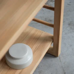 Sera - Bibliothèque Basse En Teck Massif -Homezia Soldes Boutique 1200 1200 bibliotheque basse en teck massif sera 7