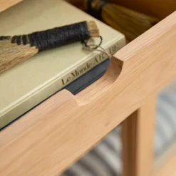 Adel - Bibliothèque En Chêne Massif -Homezia Soldes Boutique 1200 1200 bibliotheque en chene massif adel 6