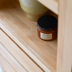 Eden - Bibliothèque En Chêne Massif -Homezia Soldes Boutique 1200 1200 bibliotheque en chene massif eden 2