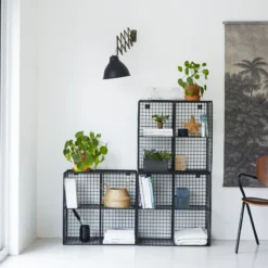 Sona - Bibliothèque En Métal -Homezia Soldes Boutique 1200 1200 bibliotheque en metal sona 4