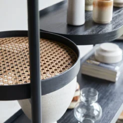 Alix - Bibliothèque En Mindi Et Cannage 10 Alix - Bibliothèque En Mindi Et Cannage -Homezia Soldes Boutique 1200 1200 bibliotheque en mindi et cannage alix 2