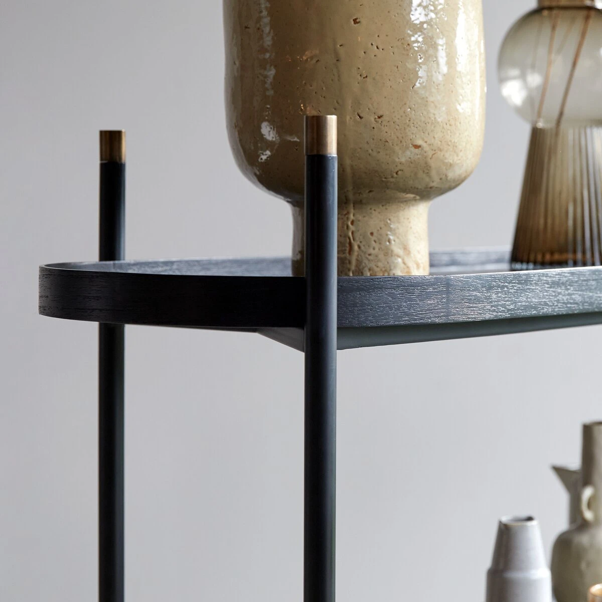 Alix - Bibliothèque En Mindi Et Cannage 5 Alix - Bibliothèque En Mindi Et Cannage – Image 5