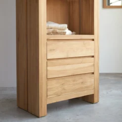 Eden - Bibliothèque En Teck Massif 8 Eden - Bibliothèque En Teck Massif -Homezia Soldes Boutique 1200 1200 bibliotheque en teck massif eden 2