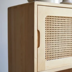 Luis - Bibliothèque Haute En Orme Et Cannage -Homezia Soldes Boutique 1200 1200 bibliotheque haute en orme et cannage luis 5