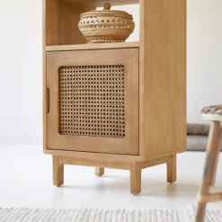 Luis - Bibliothèque Haute Enfant En Orme Et Cannage -Homezia Soldes Boutique 1200 1200 bibliotheque haute enfant en orme et cannage luis 4