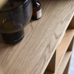 Eyota - Bibliothèque Haute En Chêne -Homezia Soldes Boutique 1200 1200 bibliotheque haute eyota en chene 2