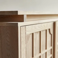 Bodi - Buffet En Chêne Massif 220 Cm -Homezia Soldes Boutique 1200 1200 bodi buffet en chene massif 220 cm 4