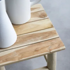 Kilim - Bout De Canapé En Teck Massif -Homezia Soldes Boutique 1200 1200 bout de canape en teck massif kilim 2