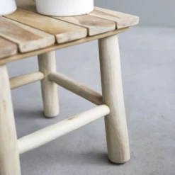 Kilim - Bout De Canapé En Teck Massif -Homezia Soldes Boutique 1200 1200 bout de canape en teck massif kilim 5