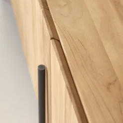 Honorine - Buffet Bas En Teck Massif 165 Cm -Homezia Soldes Boutique 1200 1200 buffet bas en teck massif honorine 165 cm 6