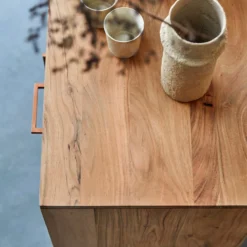 Oslo - Buffet En Acacia Massif 150 Cm -Homezia Soldes Boutique 1200 1200 buffet en acacia massif oslo 150 cm 2