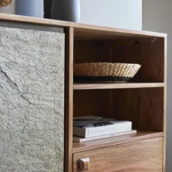 Temis - Buffet En Acacia 150 Cm 12 Temis - Buffet En Acacia 150 Cm -Homezia Soldes Boutique 1200 1200 buffet en acacia temis 150 cm 4