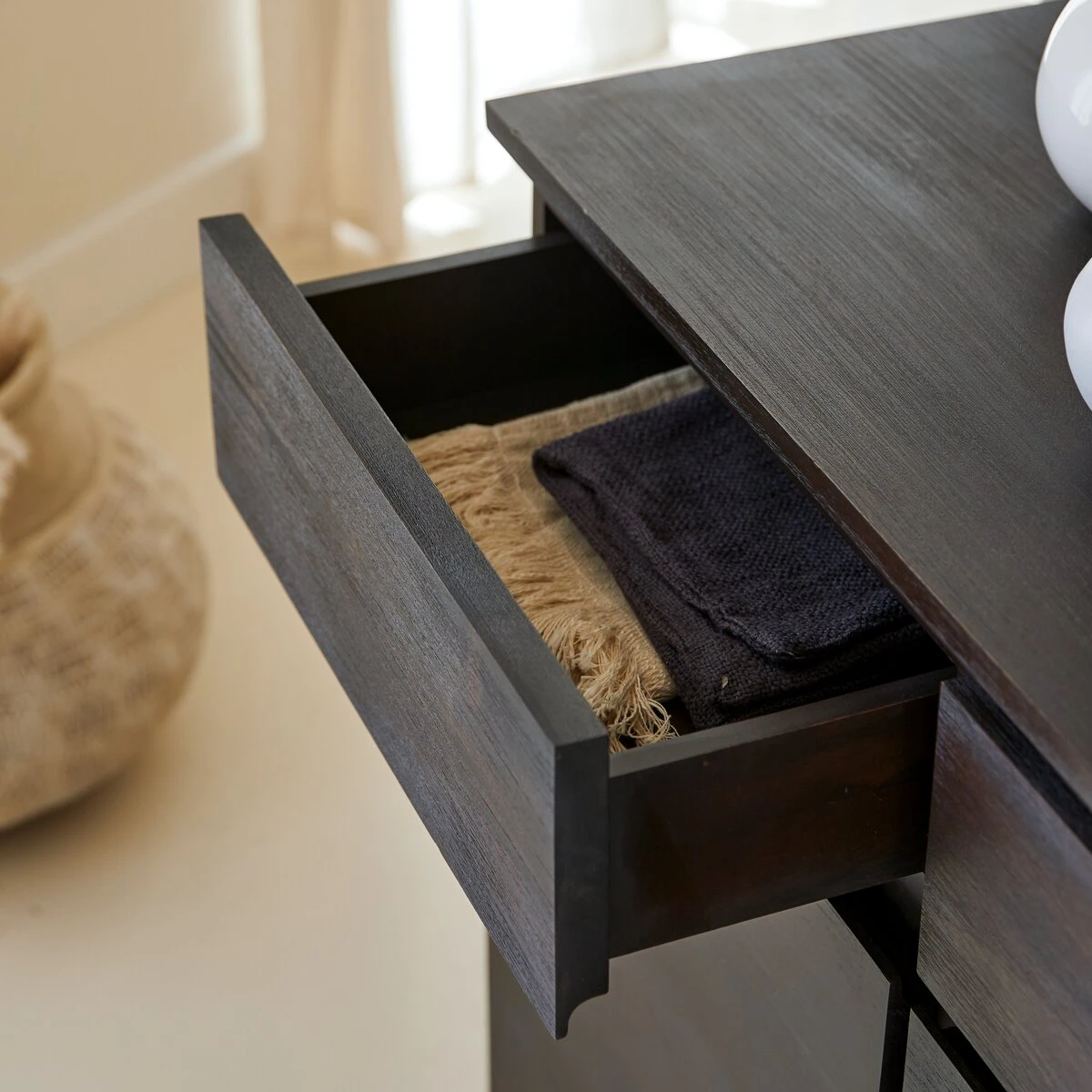 Eva - Buffet En Acajou Massif 150 Cm 5 Eva - Buffet En Acajou Massif 150 Cm â Image 5