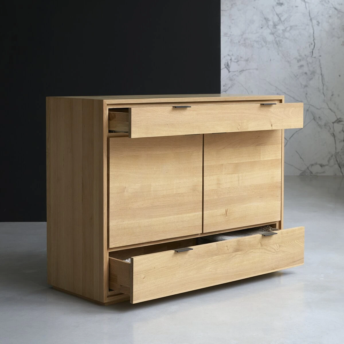 Senson - Buffet En Chêne Massif 120 Cm 7 Senson - Buffet En Chêne Massif 120 Cm – Image 7