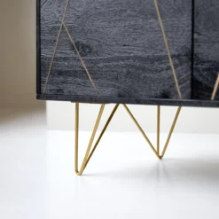 Liv - Buffet En Manguier Massif 150 Cm -Homezia Soldes Boutique 1200 1200 buffet en manguier massif liv 150 cm 4