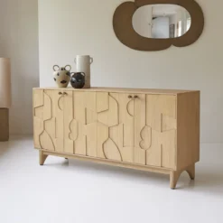 Otho - Buffet En Mindi 165 Cm -Homezia Soldes Boutique 1200 1200 buffet en mindi otho 165 cm 3