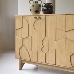 Otho - Buffet En Mindi 165 Cm -Homezia Soldes Boutique 1200 1200 buffet en mindi otho 165 cm 5