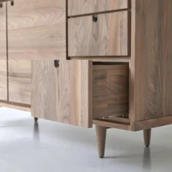 Jonàk - Buffet En Noyer Massif 145 Cm -Homezia Soldes Boutique 1200 1200 buffet en noyer massif jonak 145 cm 4