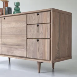 Jonàk - Buffet En Noyer Massif 145 Cm -Homezia Soldes Boutique 1200 1200 buffet en noyer massif jonak 145 cm 5