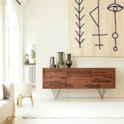 Metric - Buffet En Palissandre Massif 175 Cm