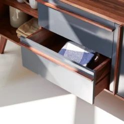 Niels - Buffet En Palissandre 175 Cm -Homezia Soldes Boutique 1200 1200 buffet en palissandre niels 175 cm 4