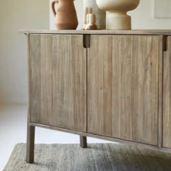 Hazel - Buffet En Pin Et Orme Massifs Recyclés 155 Cm 13 Hazel - Buffet En Pin Et Orme Massifs Recyclés 155 Cm -Homezia Soldes Boutique 1200 1200 buffet en pin et orme massifs recycles hazel 155 cm 5