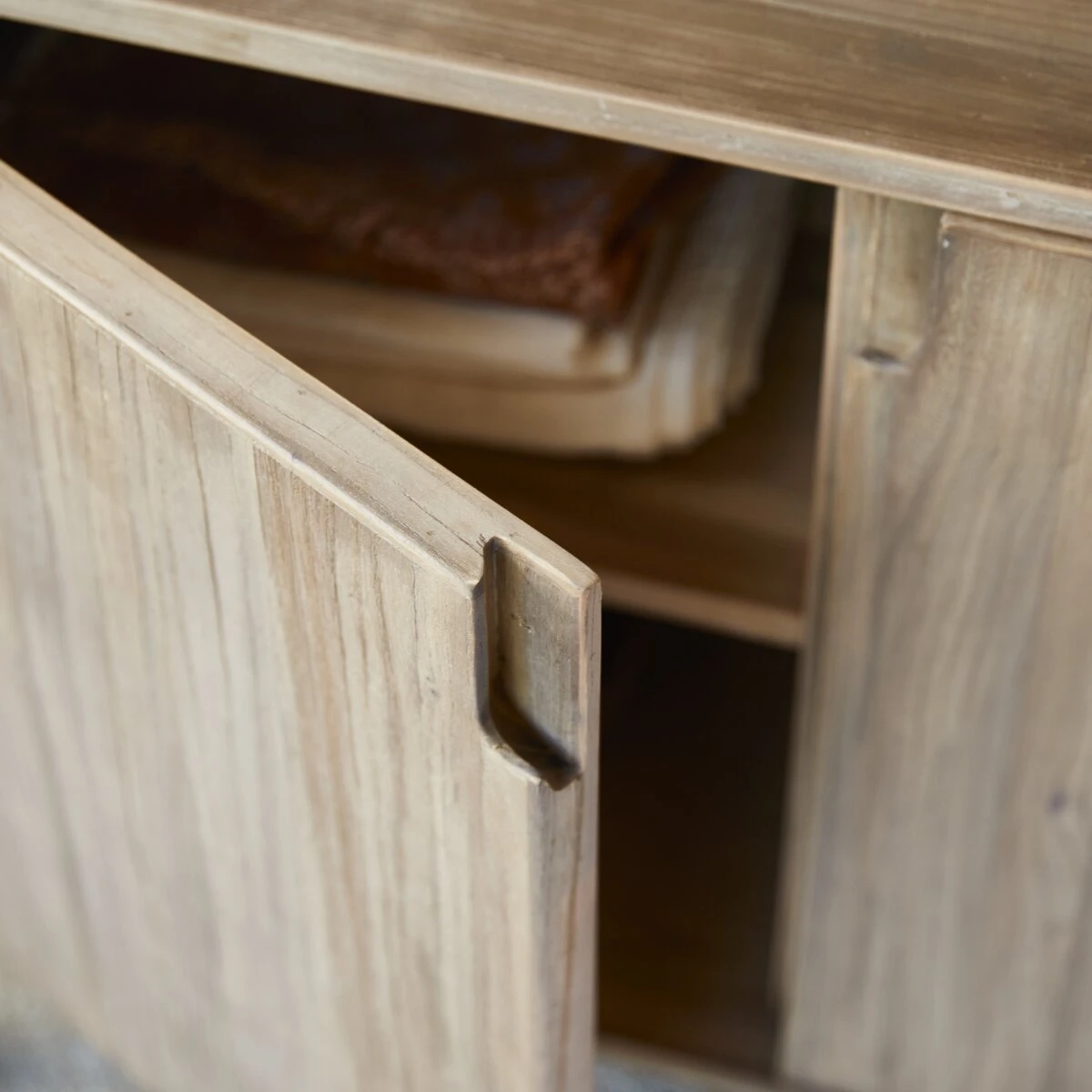 Hazel - Buffet En Pin Et Orme Massifs Recyclés 155 Cm 7 Hazel - Buffet En Pin Et Orme Massifs Recyclés 155 Cm – Image 7